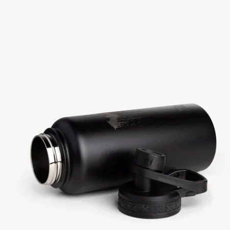 Пляшка для води металева з подвійною вакуумною ізоляцією Bohtal Insulated Bottle 960 мл Black Batman