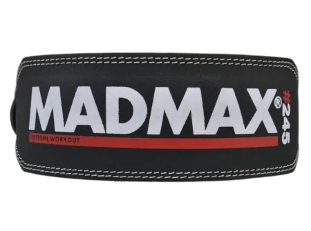 Пояс для важкої атлетики MadMax MFB-245 Full leather шкіряний Black XL