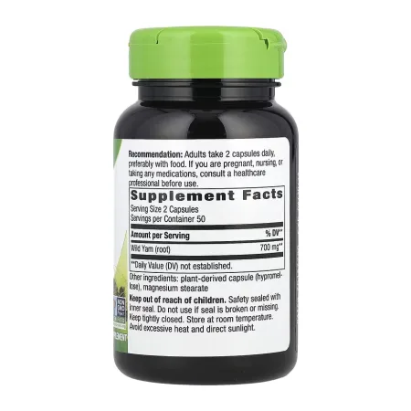 Wild Yam - 100 капсул