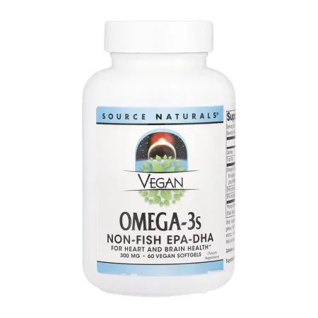Vegan Omega-3 s EPA-DHA 300 мг - 60 софтгель