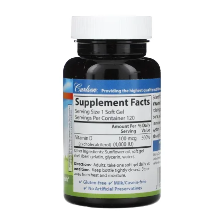 Vitamin D 4000 IU - 120 софтгель