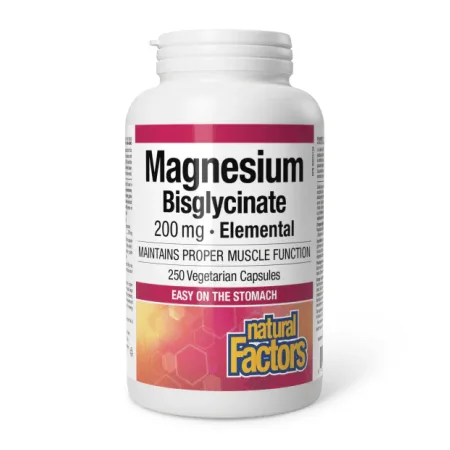 Magnesium Bisglycinate Pure 200 мг - 250 капсул
