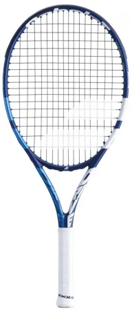 Babolat Drive 25 blue/white Racket with Case