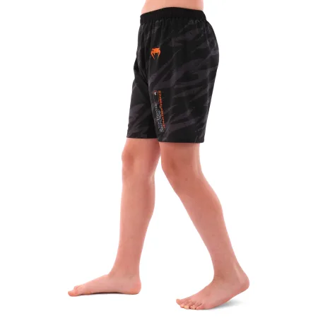 Костюм компресійний дитячий рашгард лонгслів штани та шорти VNM UFC FIGHT WEEK 2XS-L, чорний-сірий 9540B-9640B-V5031 L