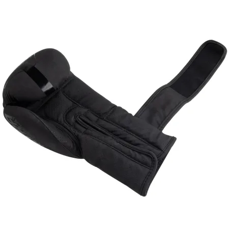 Боксерські рукавиці PowerPlay 3024 Ultra Mat чорні 8 унцій