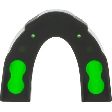 Капа боксерська Everlast EVERGEL MOUTH GUARD зелено-білий універсальна (оригінал)