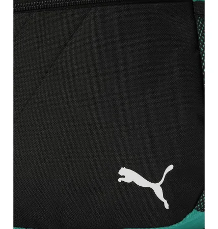 Рюкзак Puma teamGOAL Backpack Core 17L черно-зеленый унисекс 12x30x42 см (оригинал) универсальный