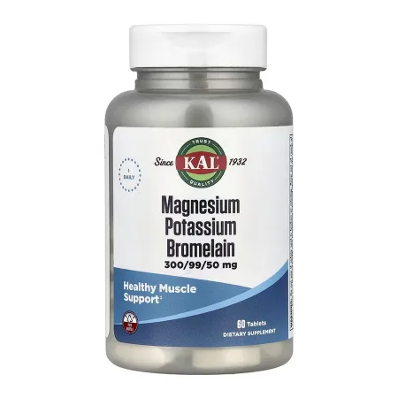 Magnesium Potassium Bromelain - 60 таблеток