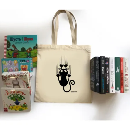 Екошопер BookOpt BK4015 Black Cat бежевий