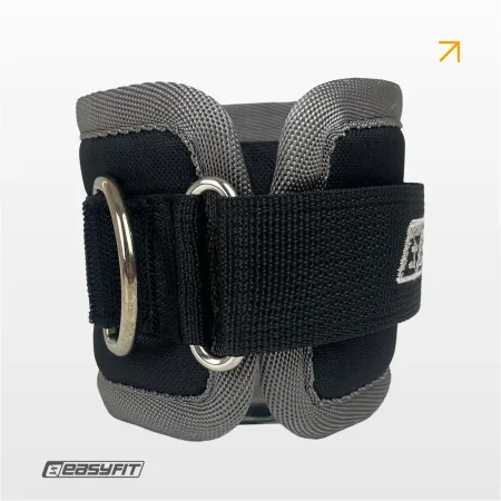 Манжета EasyFit чорна для тяги на тренажері бубновского