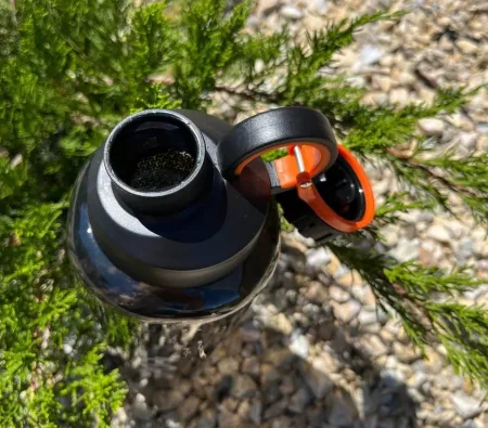 Пляшка для води CASNO - 1000 мл KXN-1236 сіра