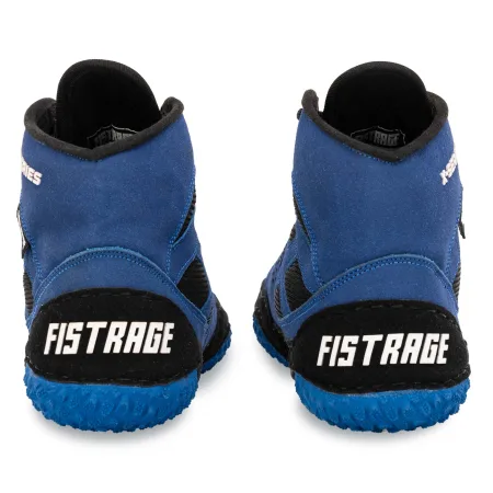 Борцівки — взуття для боротьби FISTRAGE, розмір 33-45, сині, 44