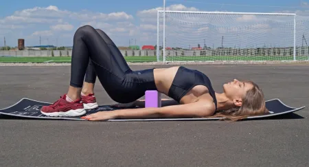 Блок для йоги PowerPlay 4006 Yoga Brick Фіолетовий