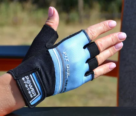 Рукавички для фітнесу Power System PS-2920 Fit Girl Evo Бірюзовий - XS