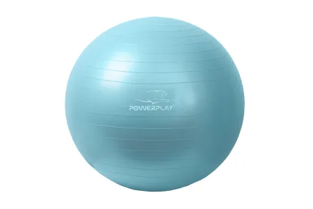 М'яч для фітнесу фітбол PowerPlay 4001 Ø65 cm Gymball м'ятний + помпа