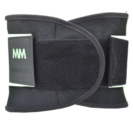 Пояс компресійний MadMax MFA-277 Slimming belt Black/neon green L