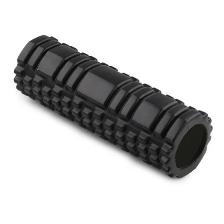 Масажний ролик (роллер) PowerPlay 4342 Massage Roller чорний 30x10 см