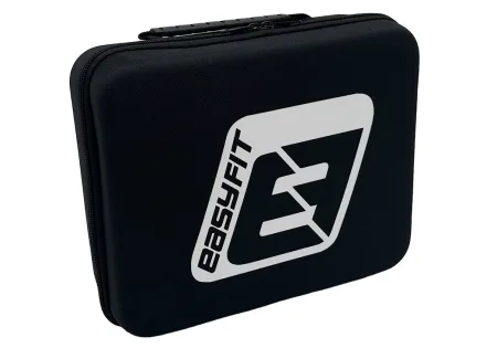 Массажный пистолет EasyFit Percussio (портативный перкуссионный вибромассажер для тела с 6 насадками)