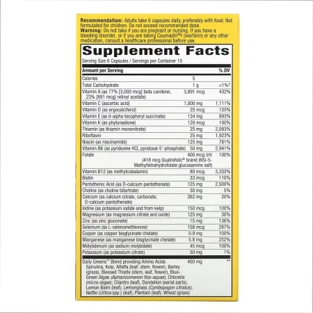 Max6 (No-Iron) - 90 капсул