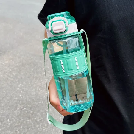 Пляшка для води 750 мл C 76362 бірюзовий