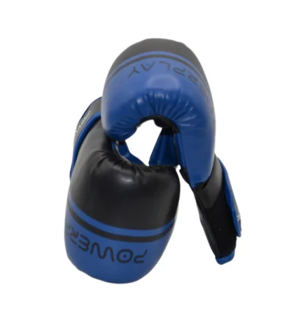 Снарядні рукавиці PowerPlay 3025 чорно сині - S