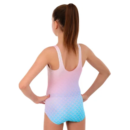 YINGFA Children's One-Piece Swimming Suit Pink-Blue - 6