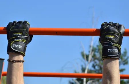 Рукавички для фітнесу Power System PS-2810 Ultimate Motivation Black/Yellow Line - XL