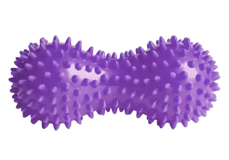 Масажний м'ячик EasyFit Goober з шипами фіолетовий