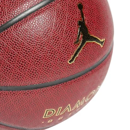 Баскетбольний м'яч Nike Jordan DIAMOND OUTDOOR 8 P СПУЩЕНИЙ ЯНТАРНИЙ/ЧОРНИЙ/МЕТАЛІЧНЕ ЗОЛОТО/ЧОРНИЙ розмір 7 Оригінал J.100.8252.891.07