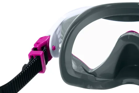 Маска для плавання BESTWAY 14+ 22074 сіро-червоний