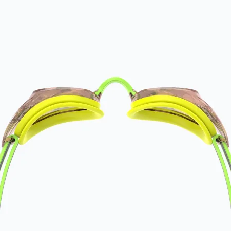 Окуляри для плавання Speedo VANQUISHER 3.0 MIRRORED зелений, жовтий універсальний 8-00473417218 (оригінал)