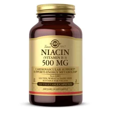 Niacin (Vitamin B3) 500 мг - 100 капсул