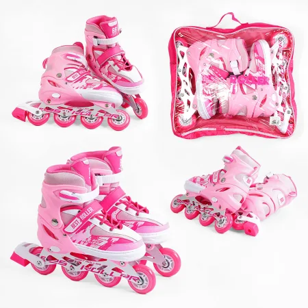 Ролики Best Roller розмір 34-37 рожевий 69103-М