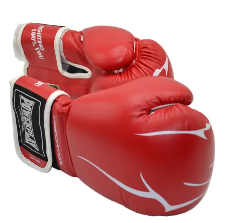 Боксерські рукавиці PowerPlay 3018 Jaguar червоні 12 унцій