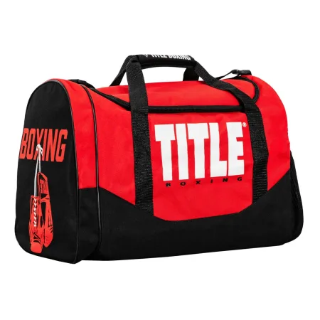 Sports Bag TITLE Boxing Individual Sport Bag Red