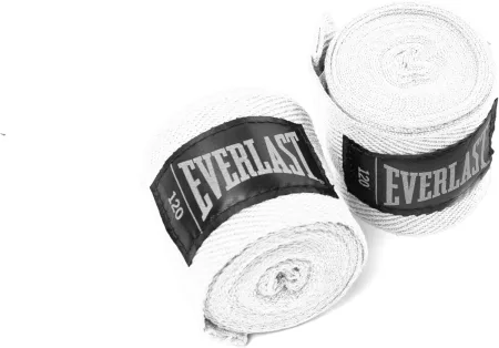 Бинти боксерські Everlast CORE HANDWRAPS 120X2 білі універсальні 120 дюймів (304,8 см) (оригінал) P00003245