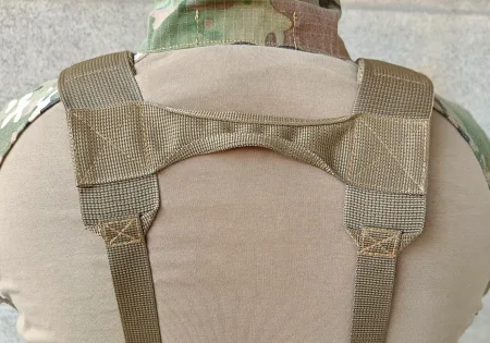 Tactical Load Bearing Belt RPS with MOLLE mounting and shoulder straps Multicam Arid steppe without pouches
