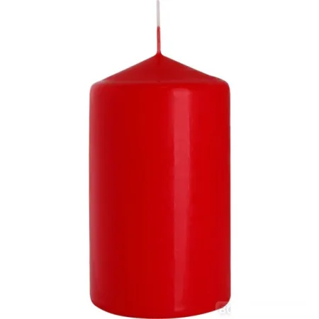 Свічка столова циліндр Bispol sw70/120 030 червонй