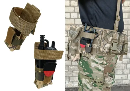 Підсумок під турникет піксель ЗСУ MM-14 (MOLLE, CAT, підсумок на розгрузку, жилет, РПС)