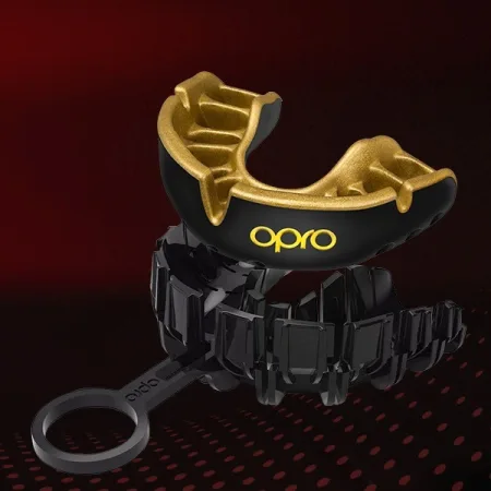 Капа OPRO Gold доросла (вік 11+) Black/Gold (art.102504001)