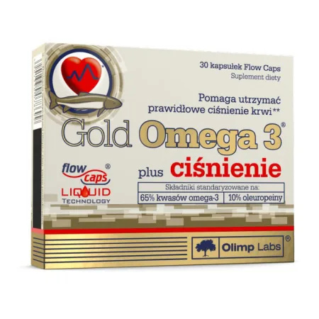 Gold Omega 3 plus pressure - 30 капсул