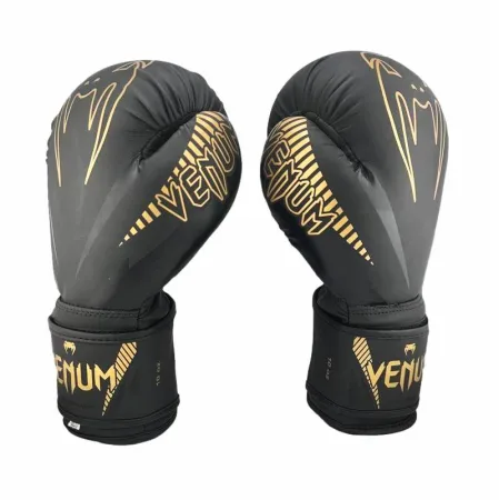Рукавички боксерські VNM 10 унцій чорний матовий