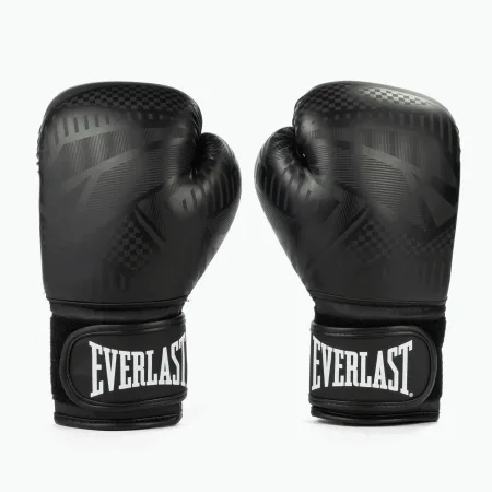 Боксерські рукавички Everlast SPARK TRAINING GLOVES 14 унцій чорний (оригінал) P00002407
