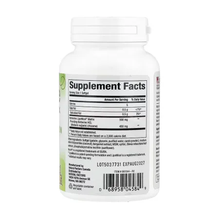 Berberine LipoMicel Matrix - 60 софтгель