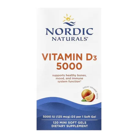 Vitamin D3 5000 - 120 міні капсул