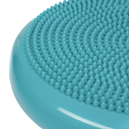 Балансировочная массажная подушка с насосом и коробками Pro бирюзовый