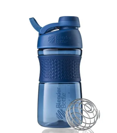 Шейкер спортивный бутылка BlenderBottle SportMixer Twist 590 мл Navy оригинальный