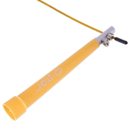 Скакалка швидкісна кросфіт зі сталевим тросом Чорний - 300 см