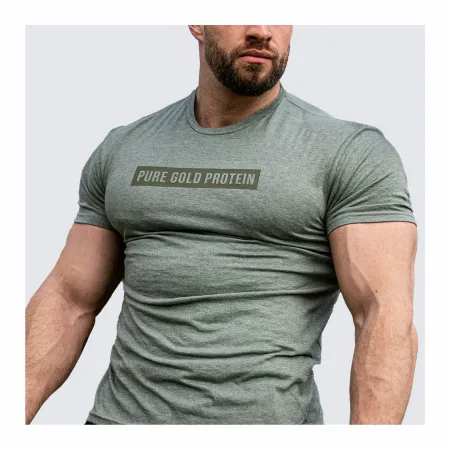 Pure Gold Protein T-Shirt зелений - XL