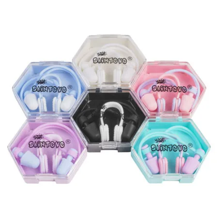 Набір беруші затискач для плавання Sainteve Рожевий